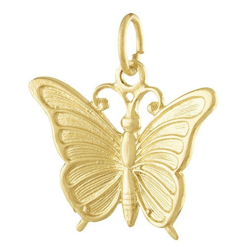 Butterfly 14k Gold Charm