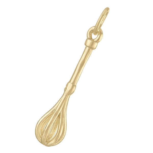 Golden Whisk 14K Gold Charm