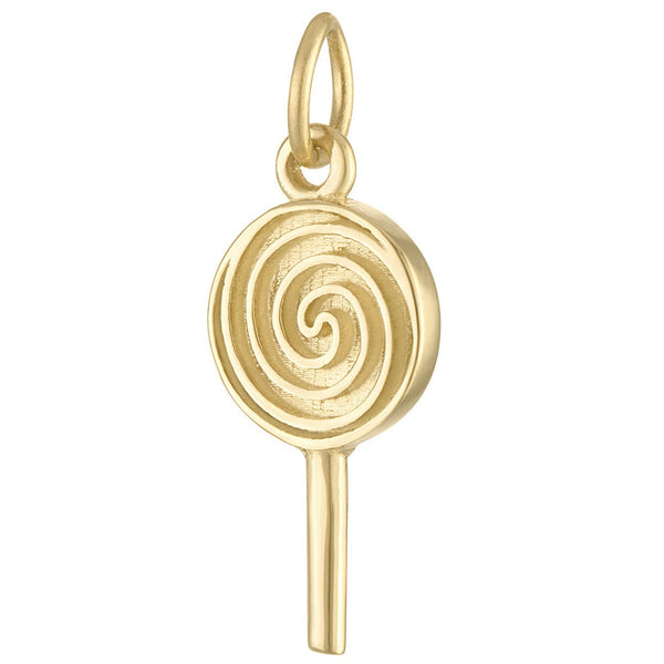 Lollipop 14K Gold Charm