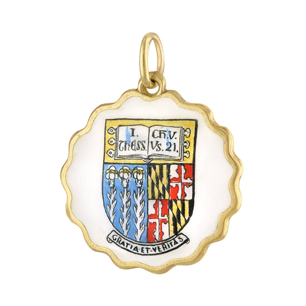 Vintage Goucher College 14K Gold Charm