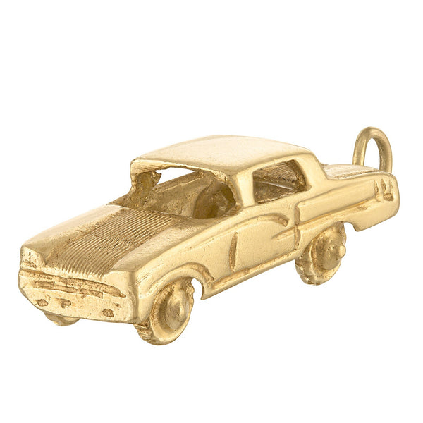 Vintage Car 14k Gold Charm