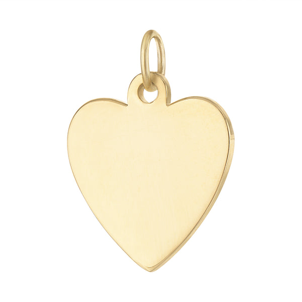 Vintage Small Heart 14k Gold Charm