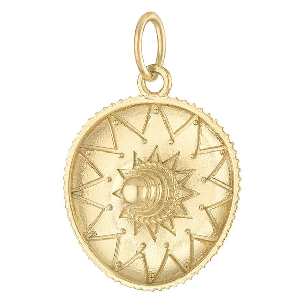 Mexican Sombrero 14K Gold Charm