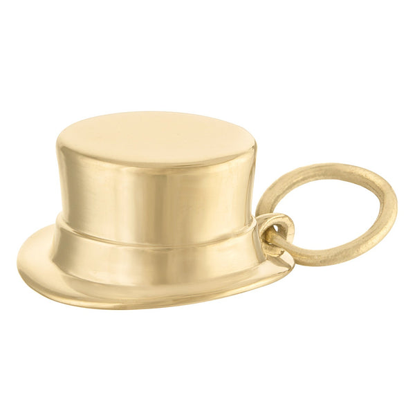 Top Hat 14K Gold Charm