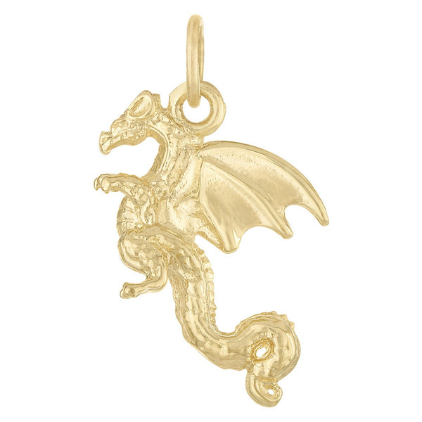 Dragon 14K Gold Charm
