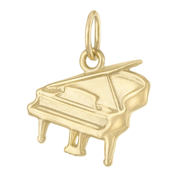 Piano 14k Gold Charm