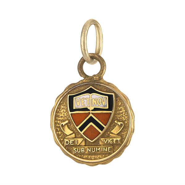 Vintage Princeton Mini 10k Gold Charm