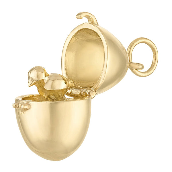 Easter Egg 14K Gold Charm