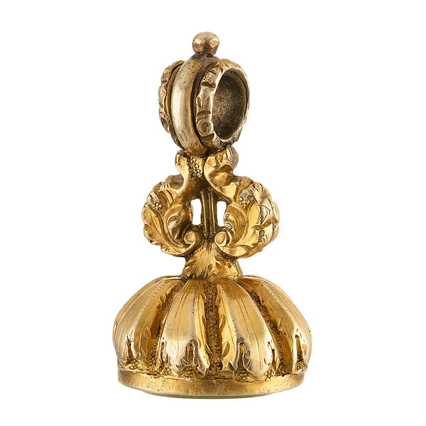 Vintage D'un Ami Seal 14k Cold Charm