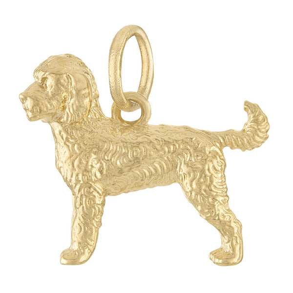 Doodle 14K Gold Charm