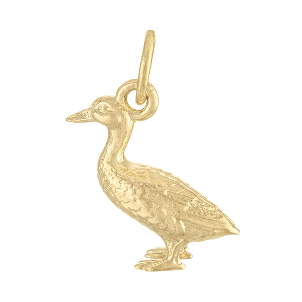 Duckling 14k Gold Charm