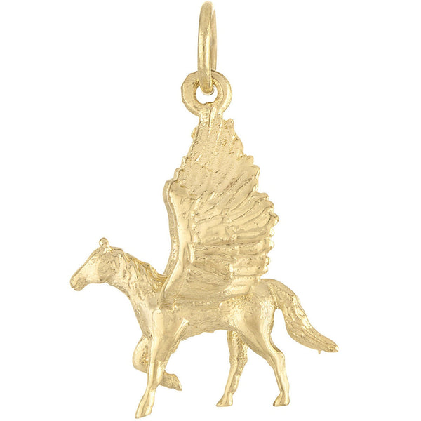 Pegasus 14K Gold Charm