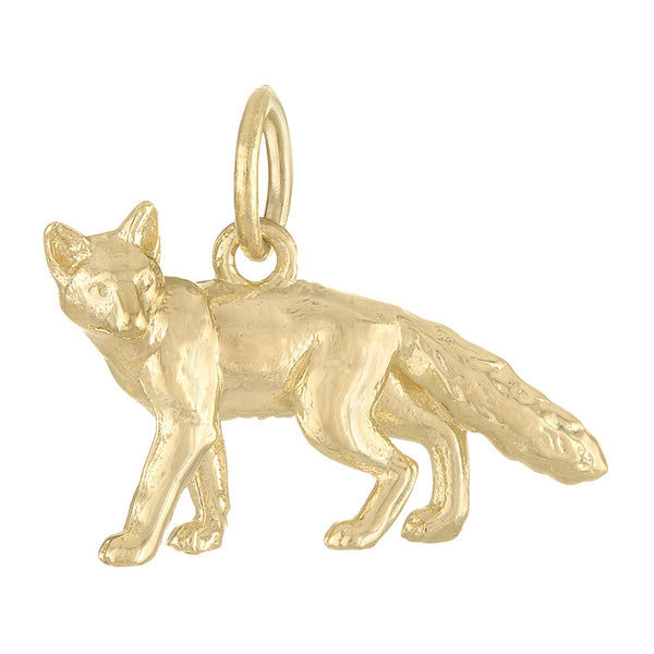 Fox 14K Gold Charm
