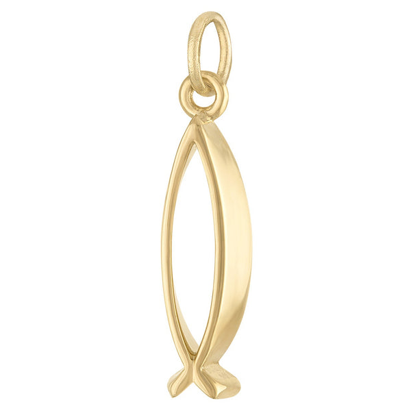 Ichthys 14K Gold Charm