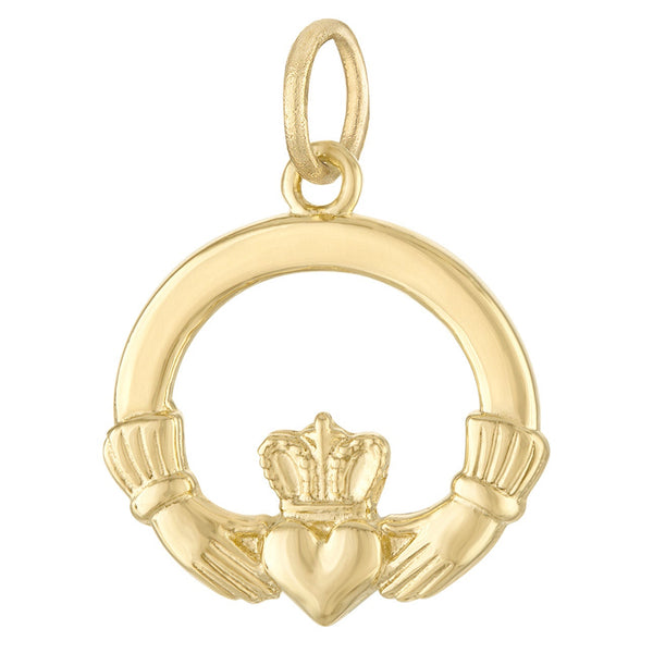 Claddagh 14K Gold Charm