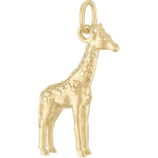 Giraffe 14K Gold Charm