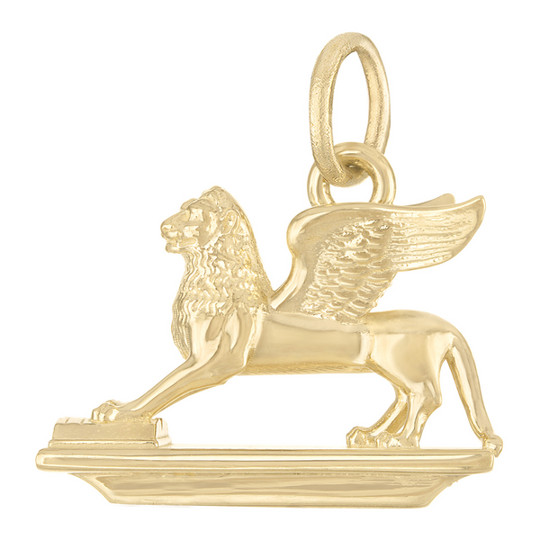 Lion of Venice 14K Gold Charm