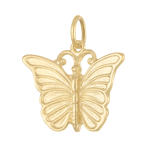 Butterfly 14k Gold Charm
