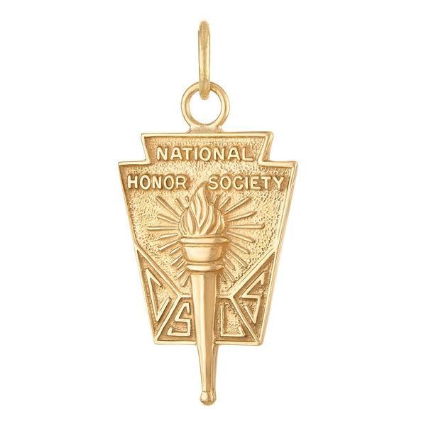 Vintage National Honor Society 14k Gold Cham