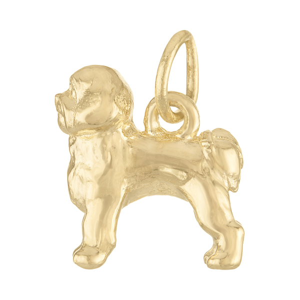 Maltese 14K Gold Charm