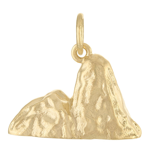 Machu Picchu 14K Gold Charm