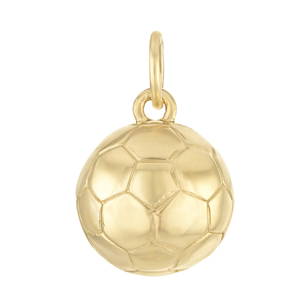Soccer Ball 14K Gold Charm