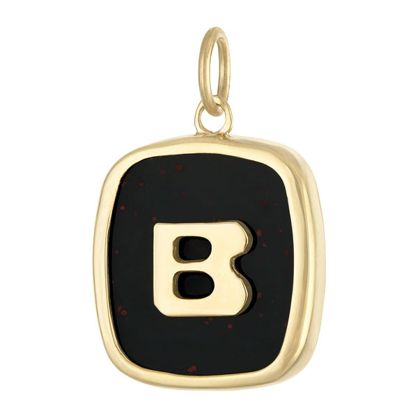 Vintage Bloodstone Letter