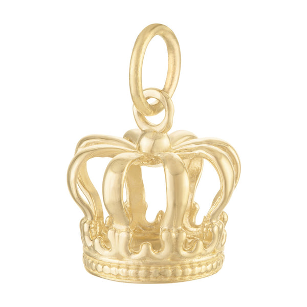 Princess Crown 14K Gold Charm