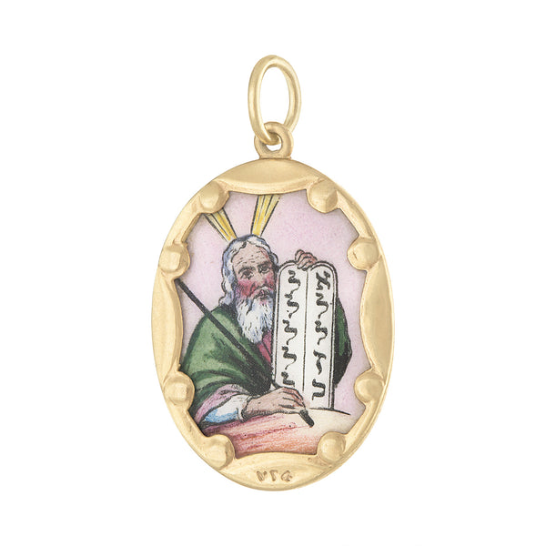 Vintage Moses 14K Gold Charm