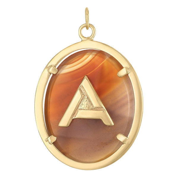 Vintage Agate Letter