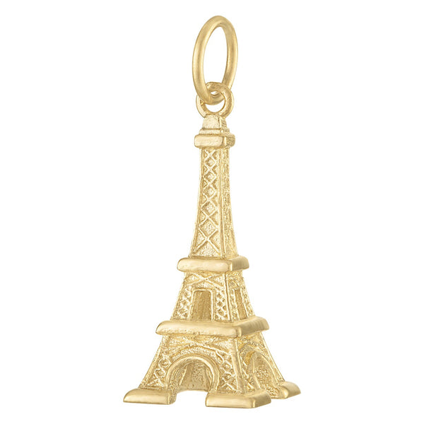 Eiffel Tower 14K Gold Charm