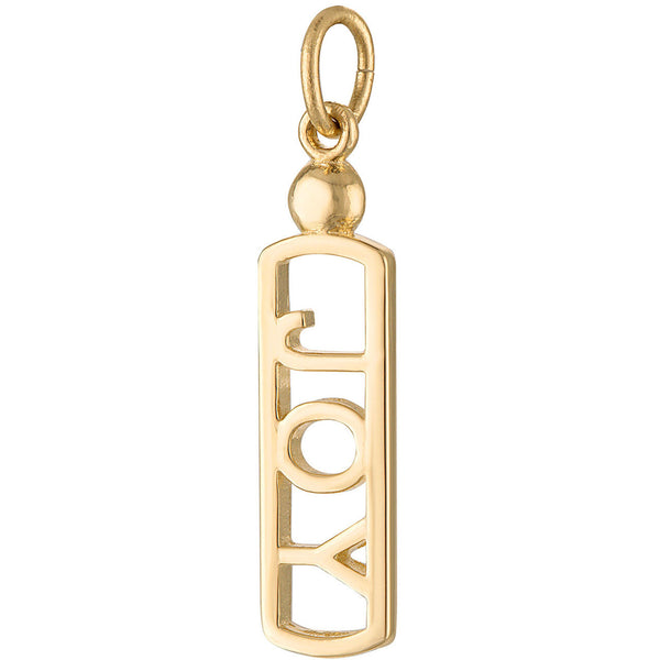 Joy 14K Gold Charm
