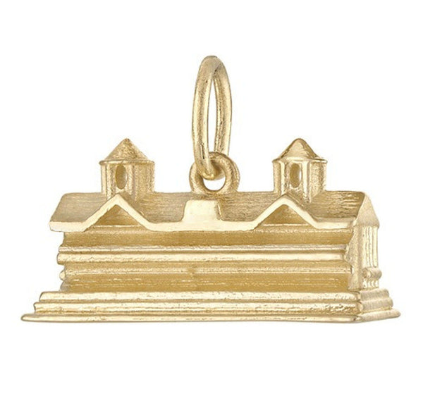 Churchill Downs 14k Gold Charm
