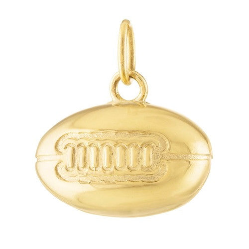 Football 14k Gold Charm