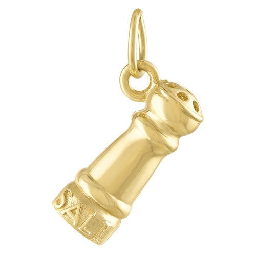 Salt Shaker 14K Gold Charm