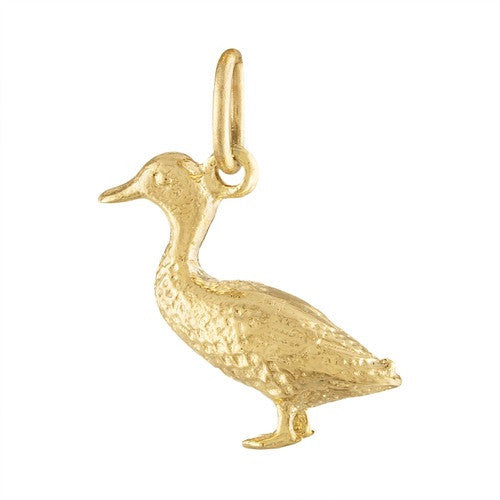 Duckling 14K Gold Charm