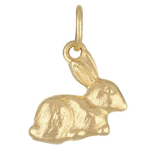 Little Bunny 14k Gold Charm
