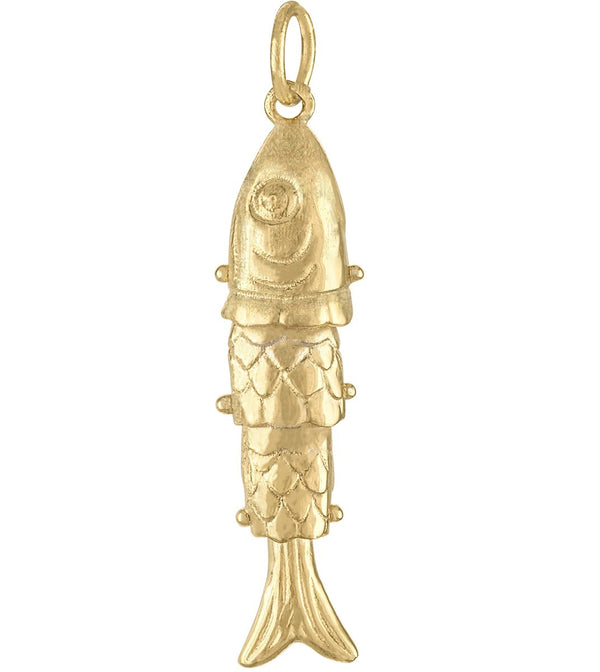 Fish 14K Gold Charm