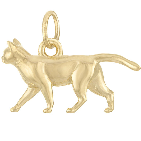 Little Kitty 14K Gold Charm