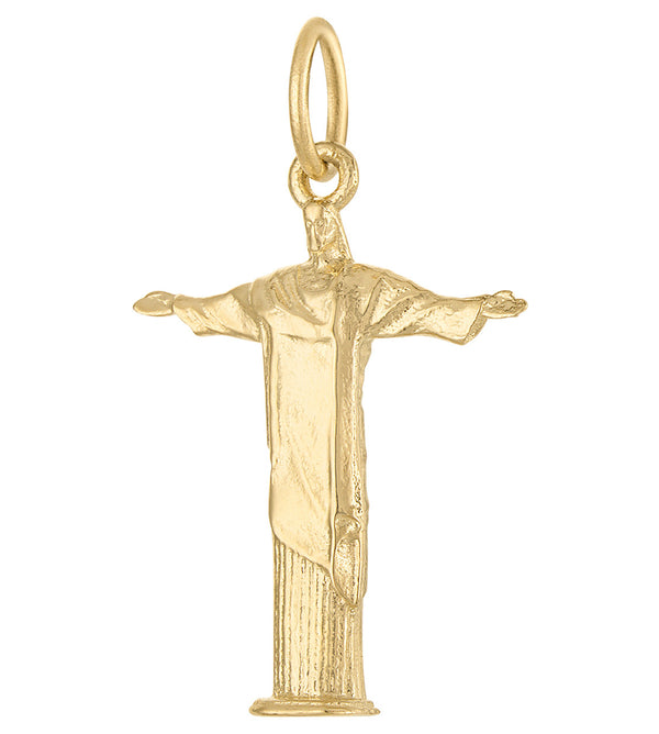Christ The Redeemer 14K Gold Charm