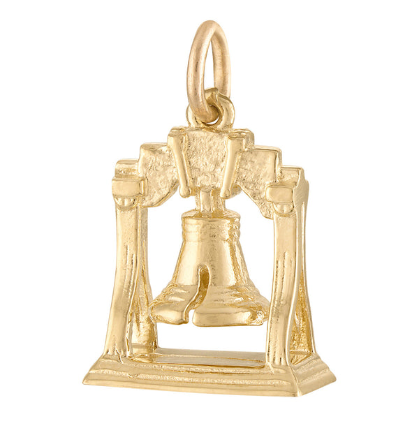 Liberty Bell 14k Gold Charm