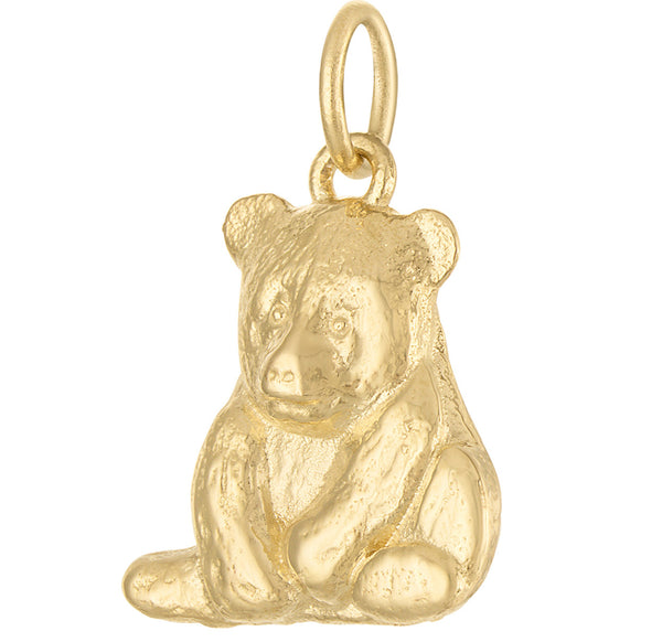 Panda 14K Gold Charm
