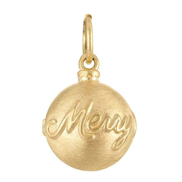 Christmas Ornament 14K Gold Charm