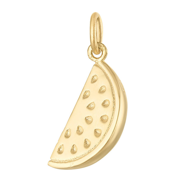Watermelon 14K Gold Charm