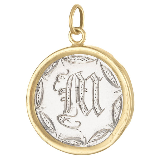 Vintage Love Coin Letter