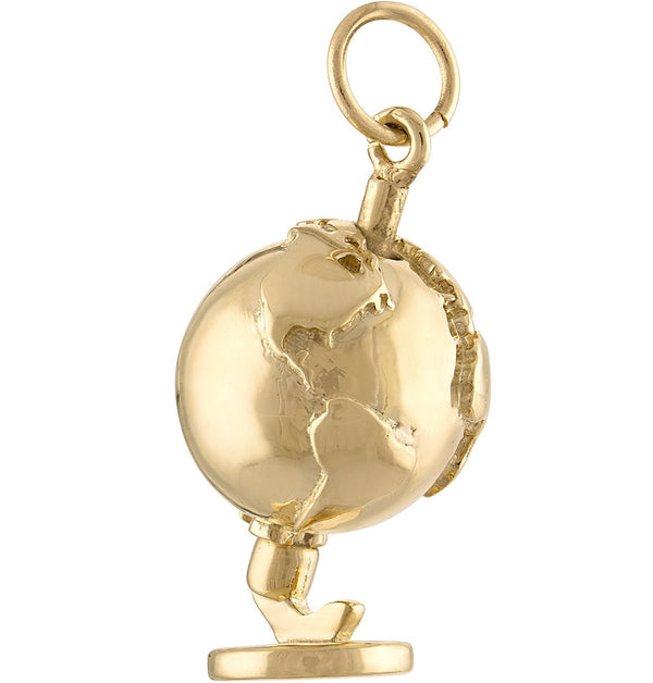 Golden Globe 14K Gold Charm
