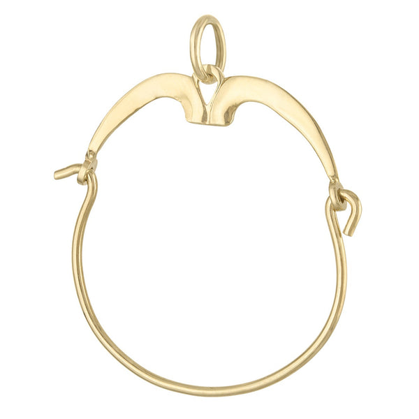 Vintage 14k Gold Charm Holder