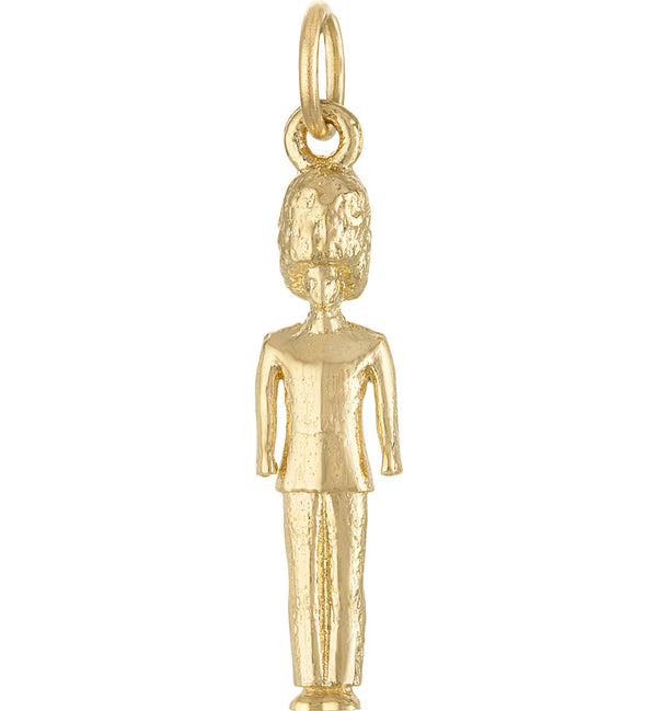 King's Guard 14k Gold Charm