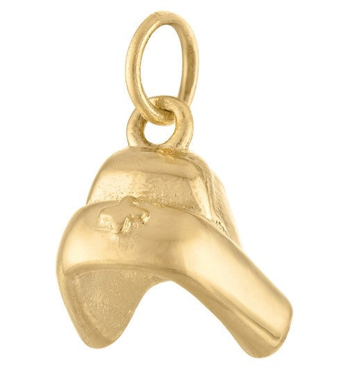Nurse Hat 14K Gold Charm
