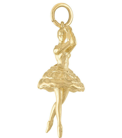 Prima Ballerina 14K Gold Charm